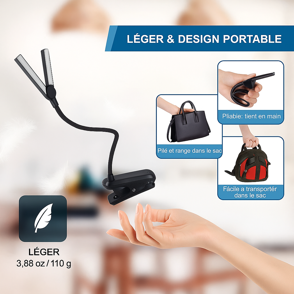 Double-Phare de lecture - 9 modes