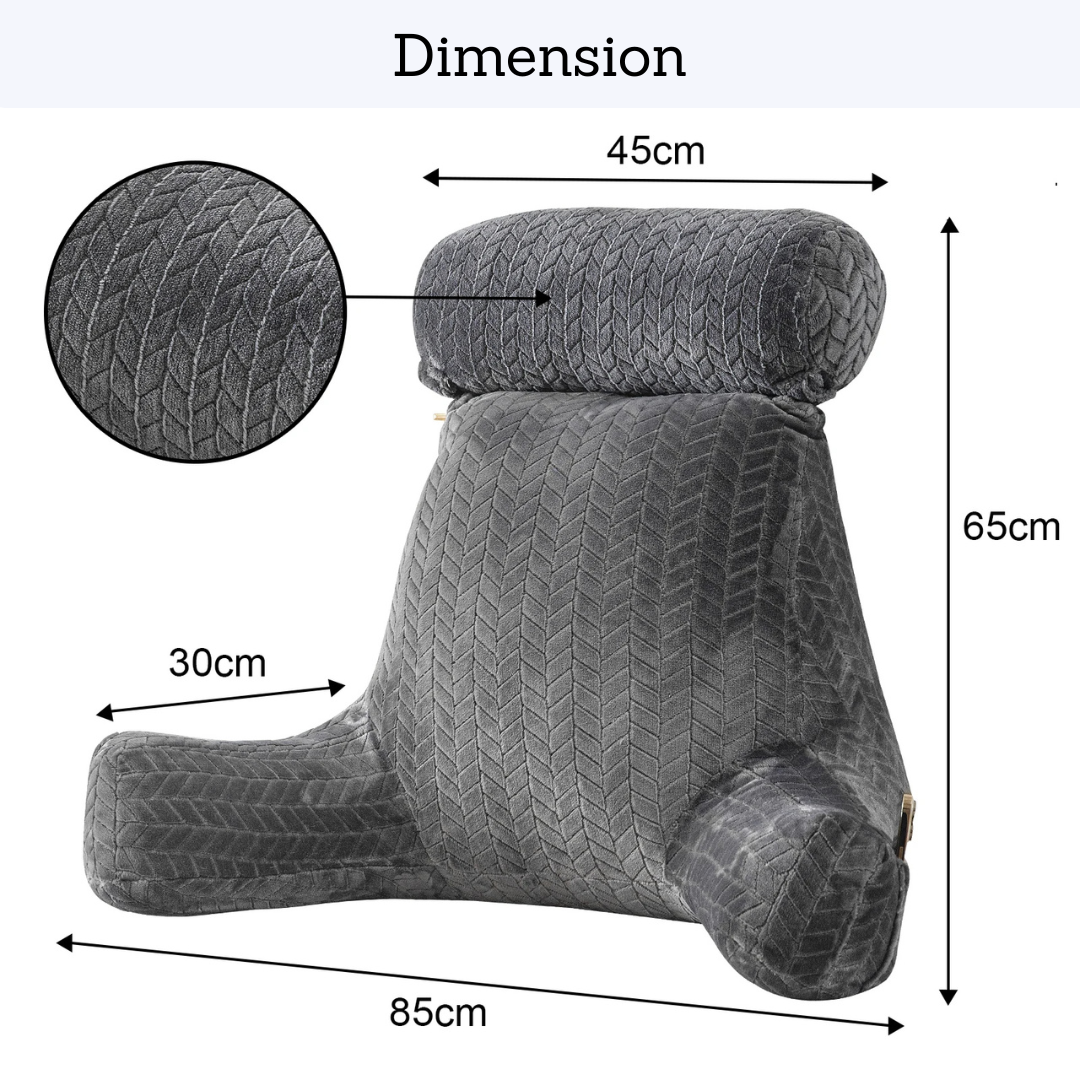 Coussin de lecture: Confort & soutien du dos