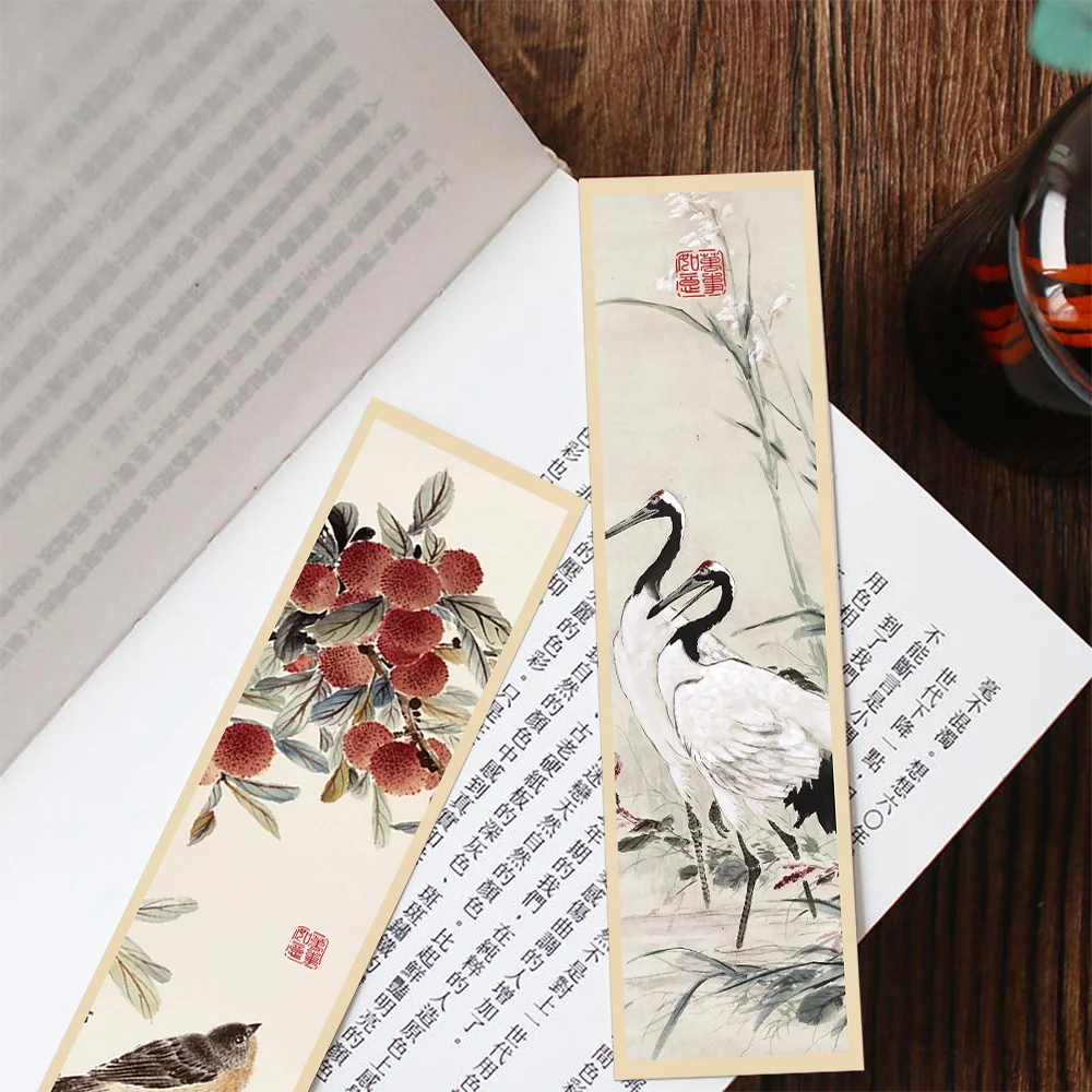 Marque-pages : Design peinture chinoise (x30)