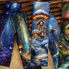 Marque-pages artisanale: Design forêt mystérieuse -(x30)