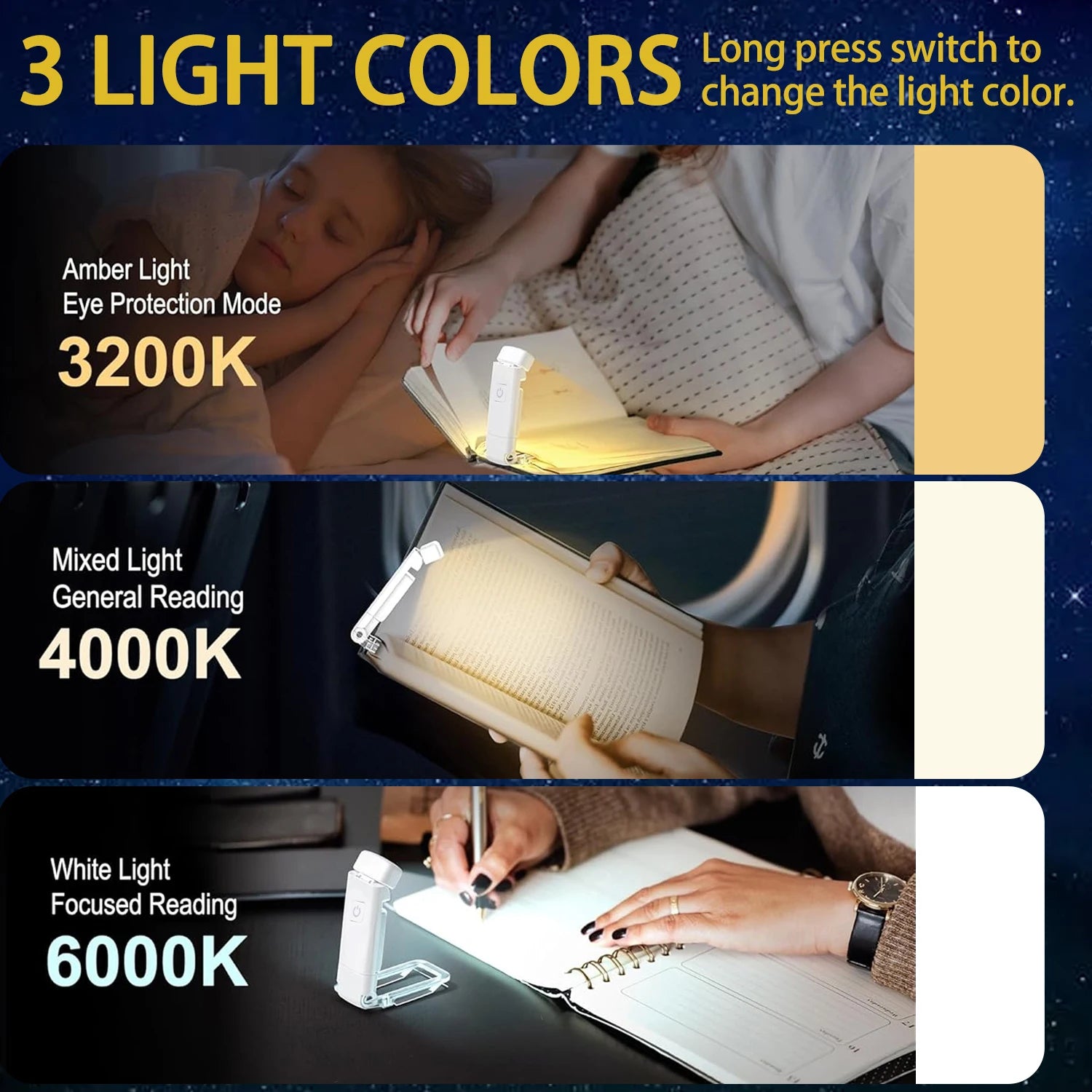 Lampe de poche  - 8 modes