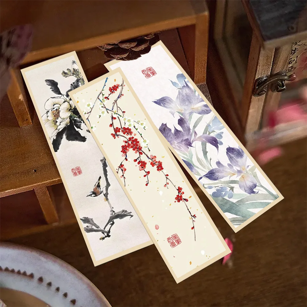 Marque-pages : Design peinture chinoise (x30)