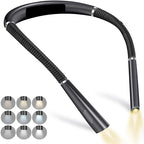 Portable USB Rechargeable Book Lighting Light Flexible Handsfree Led Neck Light Hug Reading Lamp Led Night Light Flashlight