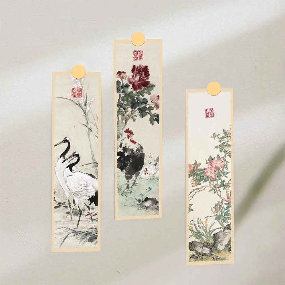 Marque-pages : Design peinture chinoise (x30)