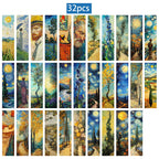 Marque-pages: Peinture à l'huile Van Gogh (x32)