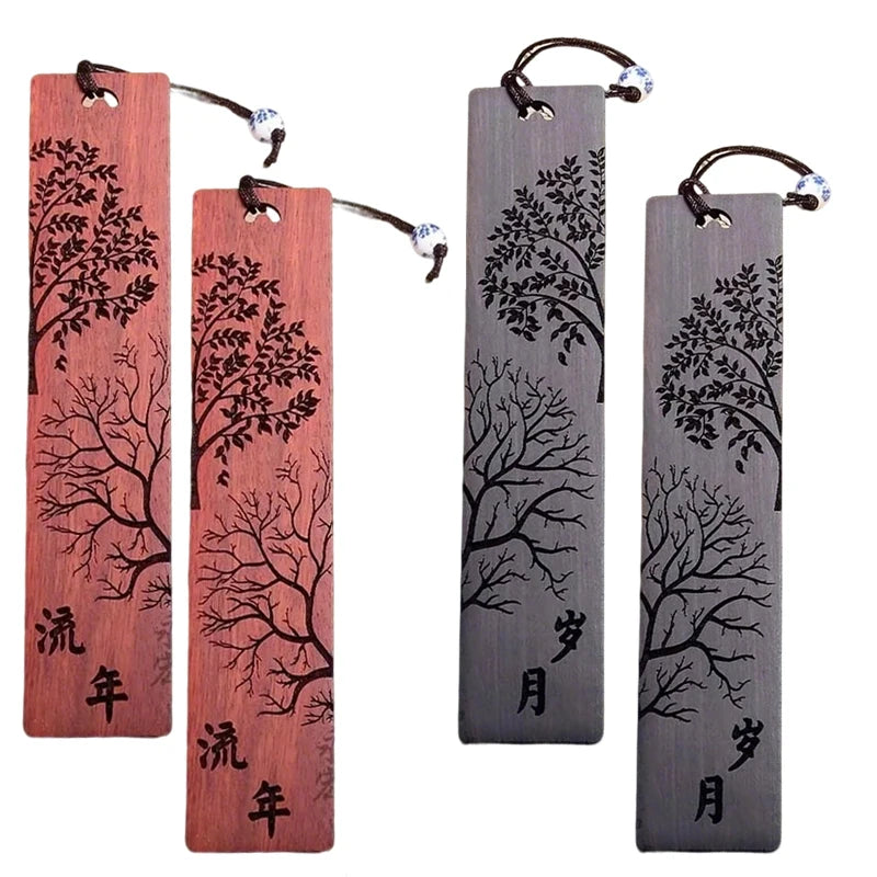 Marque-pages en bambou