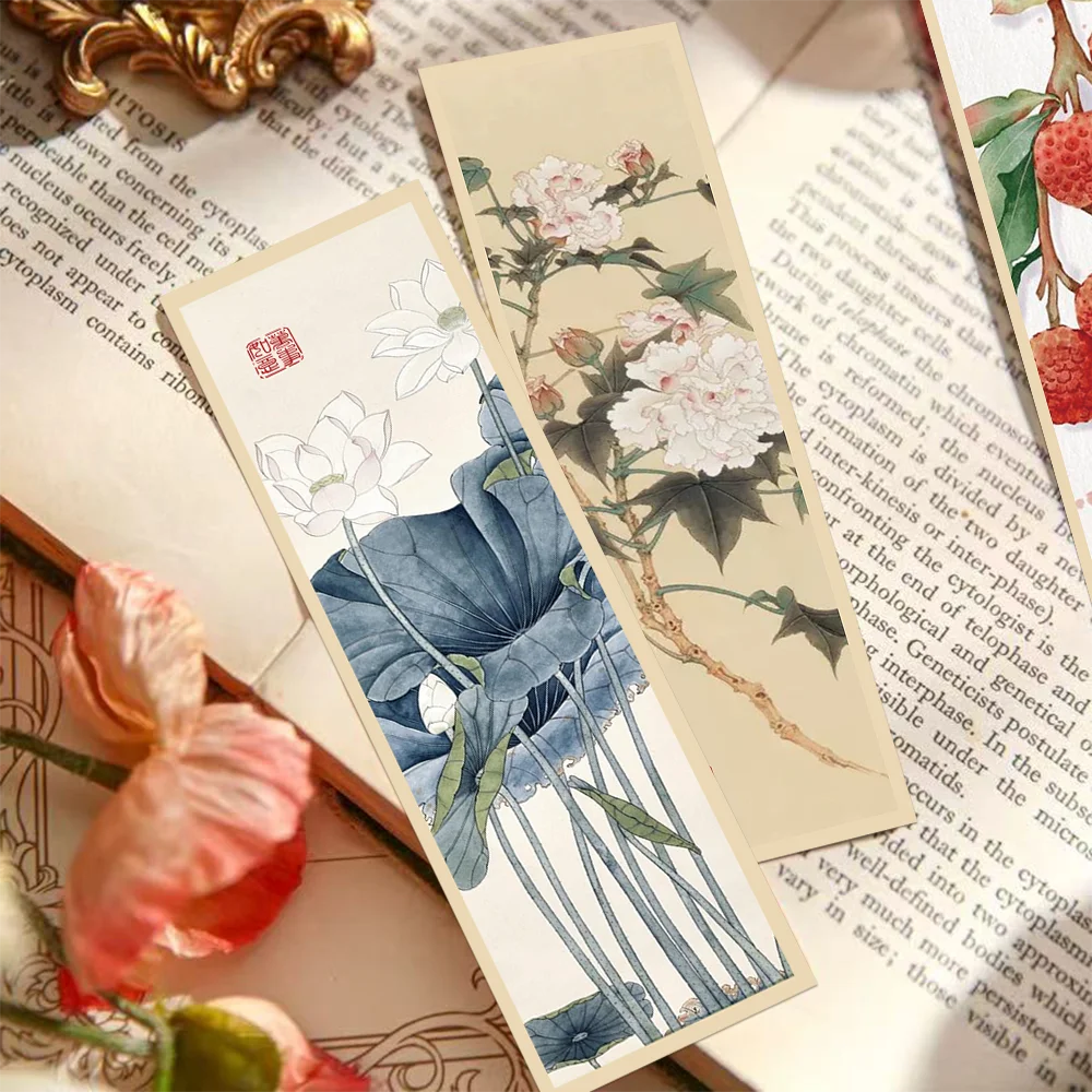 Marque-pages : Design peinture chinoise (x30)