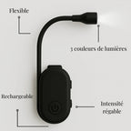 Lecturine lampe 360° - 9 modes